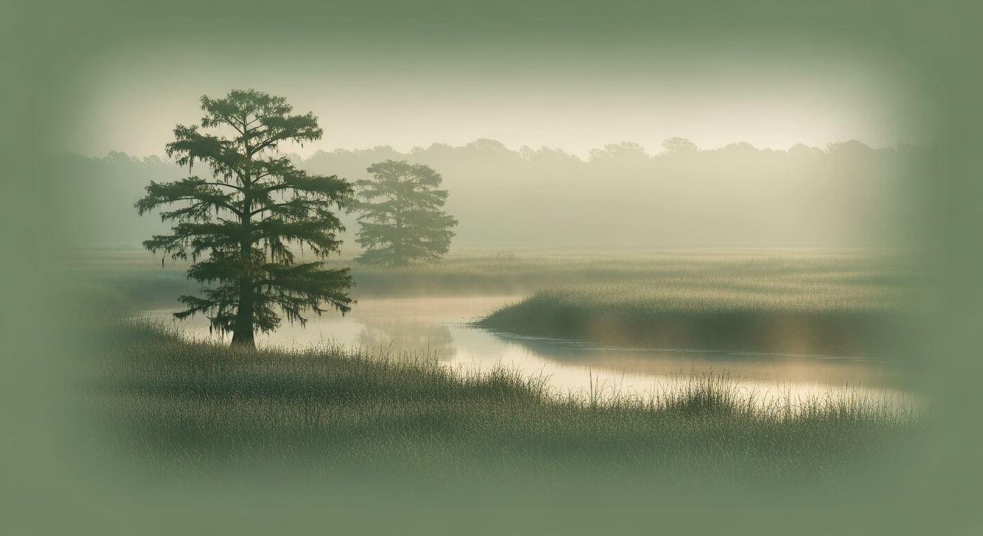 Mississippi landscape near Flowood